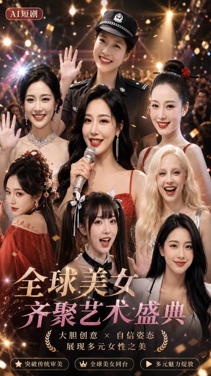 【AI成人视频】全球美女齐聚一堂 美乳行为艺术大赛震撼来袭她们用性感的身体和艺术的表达展现女性之美