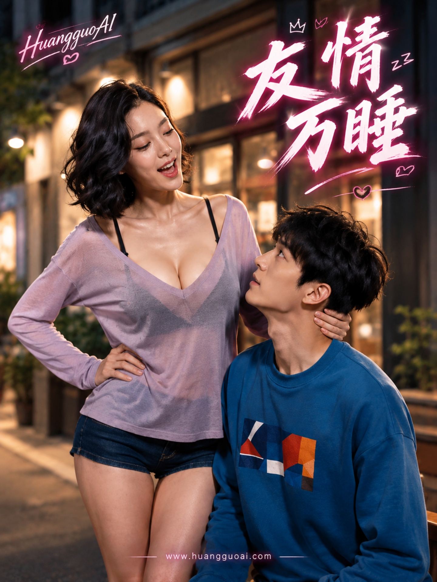 【AI成人短剧】友情万睡