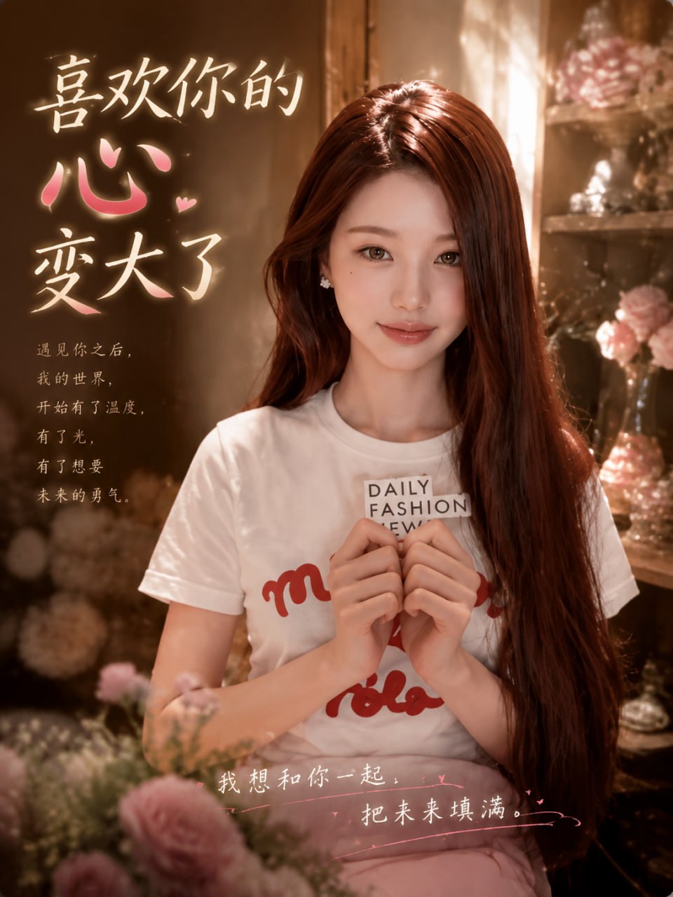 【AI成人短剧】喜欢你的心变大了