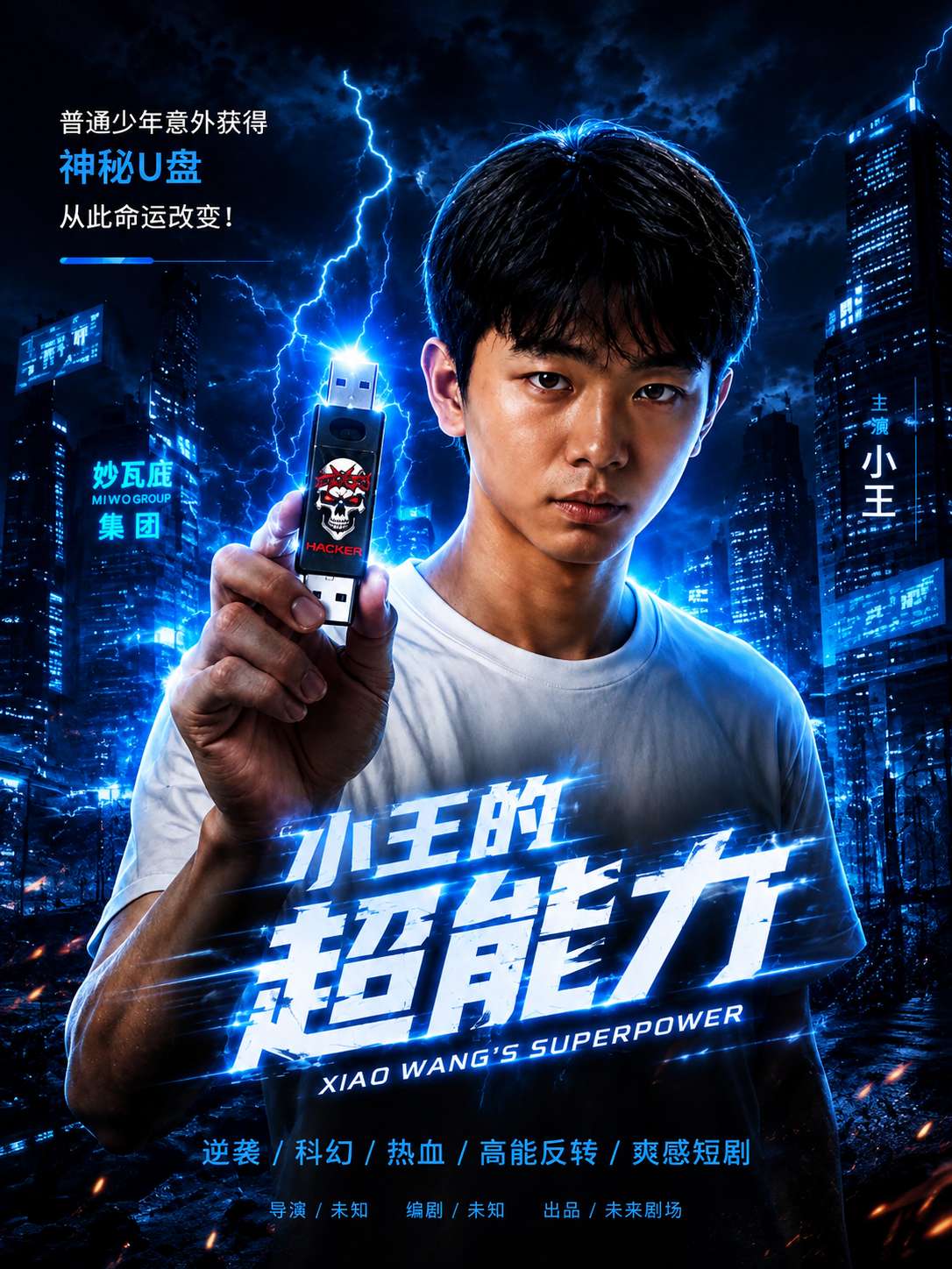 【AI成人短剧】小王的超能力