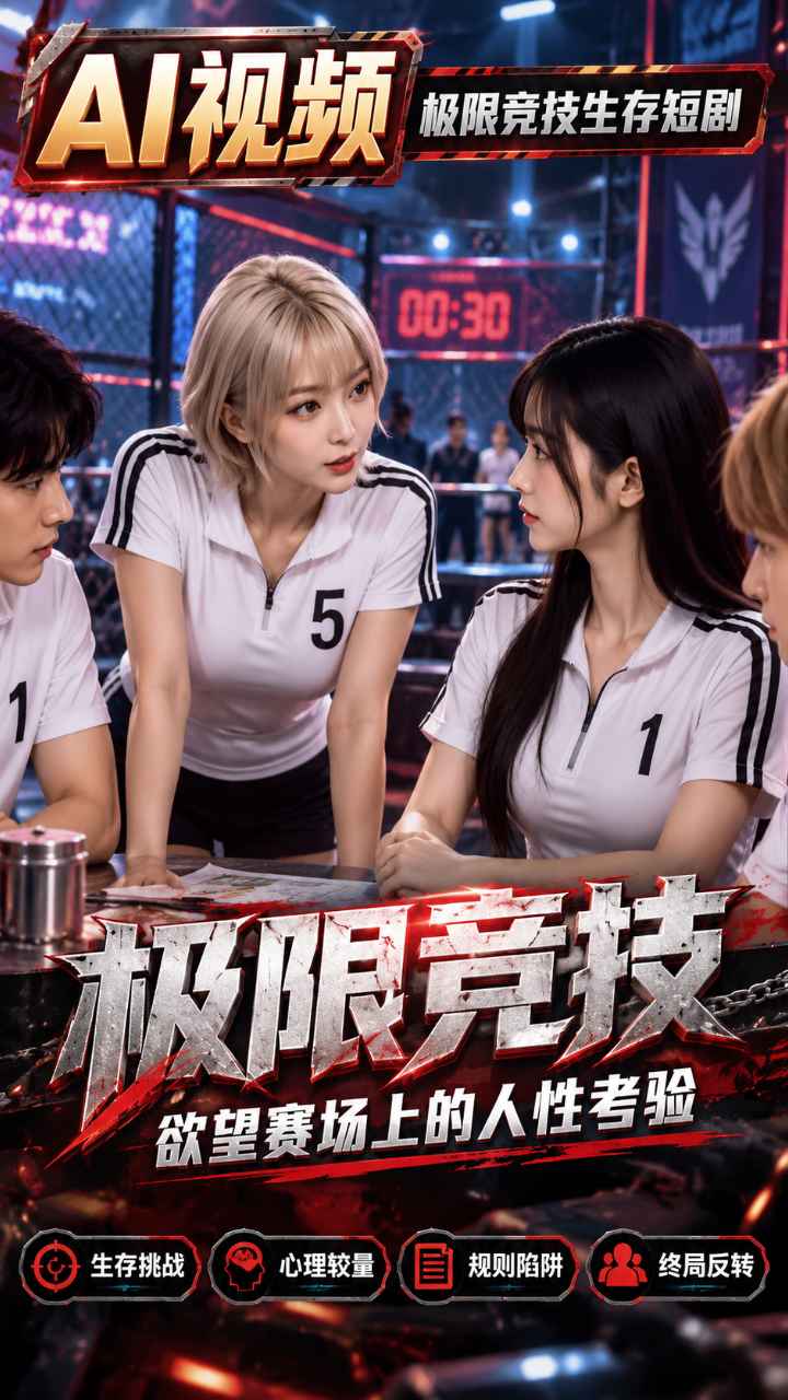 【AI成人视频】极限竞技 欲望赛场上的人性考验