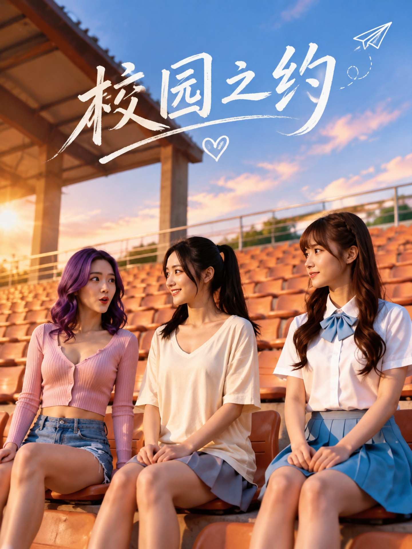 【AI成人短剧】校园之约