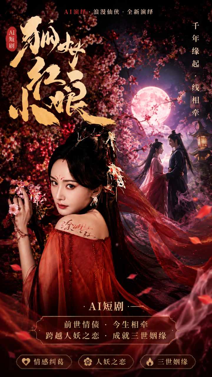【AI成人视频】狐妖小红娘