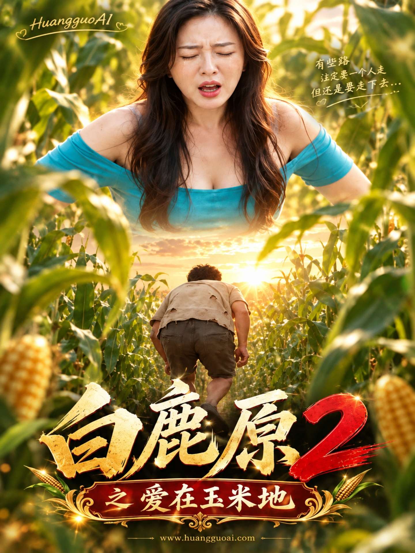【AI成人短剧】白鹿原2之爱在玉米地