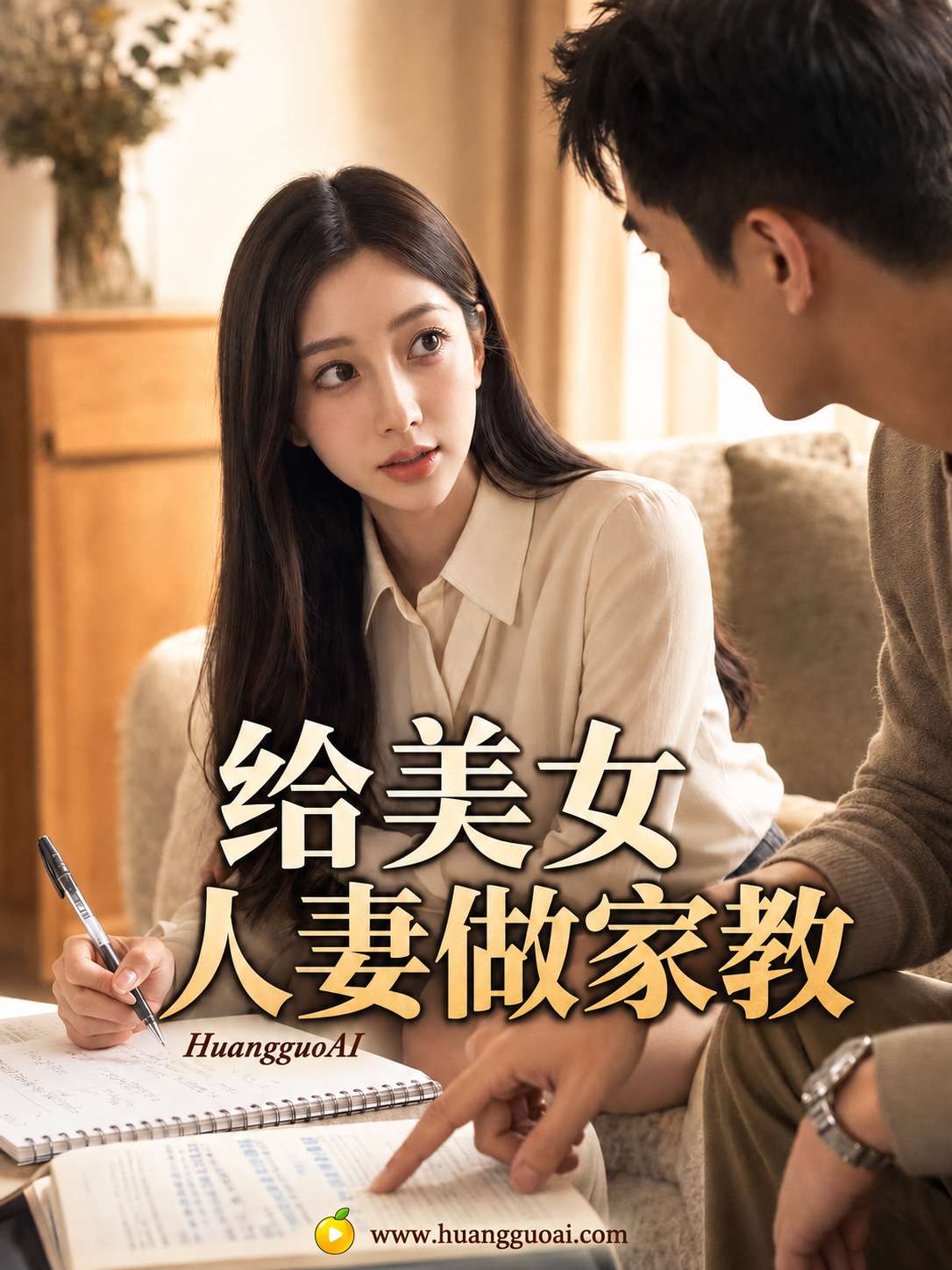 【AI成人短剧】给美女人妻做家教