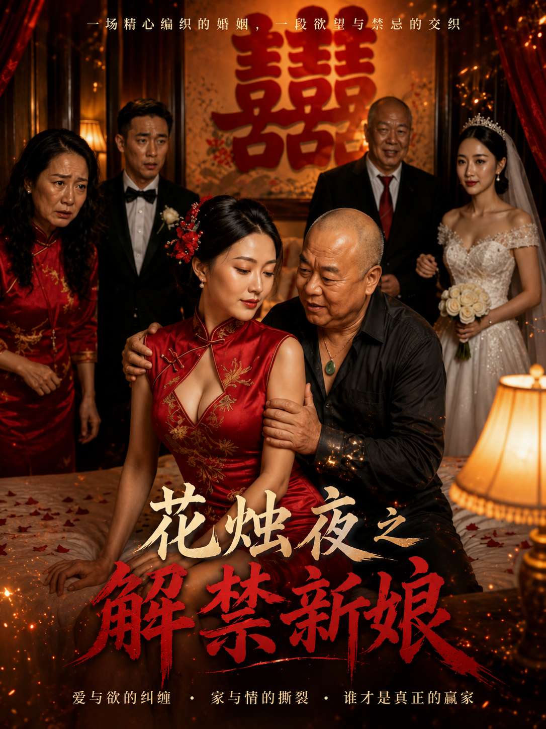 【AI成人短剧】花烛夜之解禁新娘