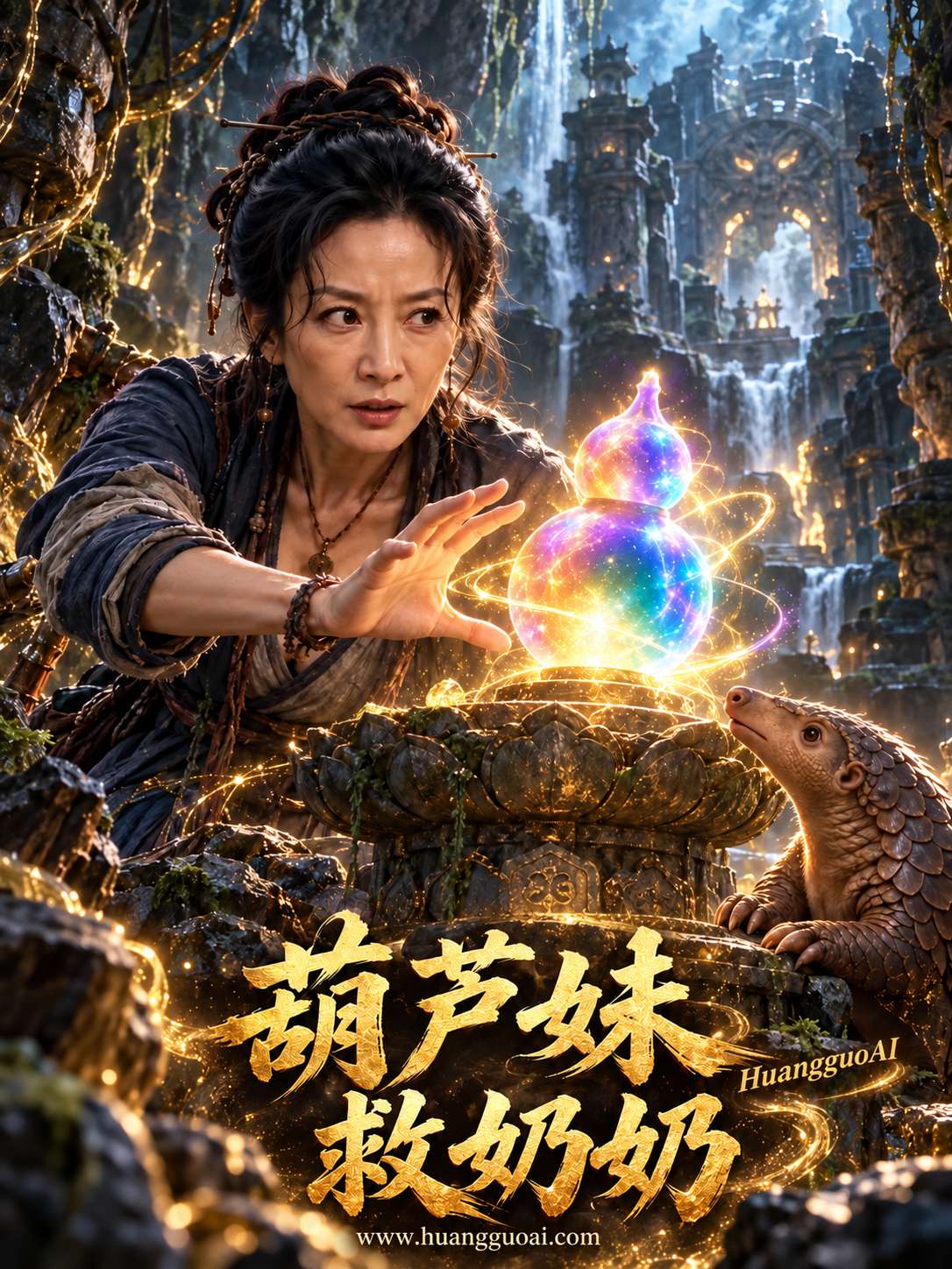 【AI成人短剧】葫芦妹救奶奶